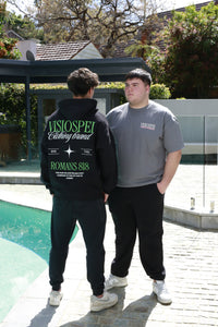 ROMANS CLBR HOODIE BLACK