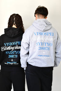 VISIOSPEI CLBR HOODIE BLACK