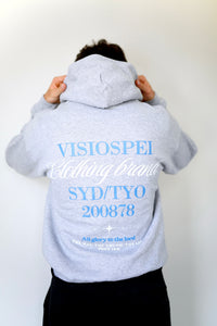 VISIOSPEI CLBR HOODIE GREY